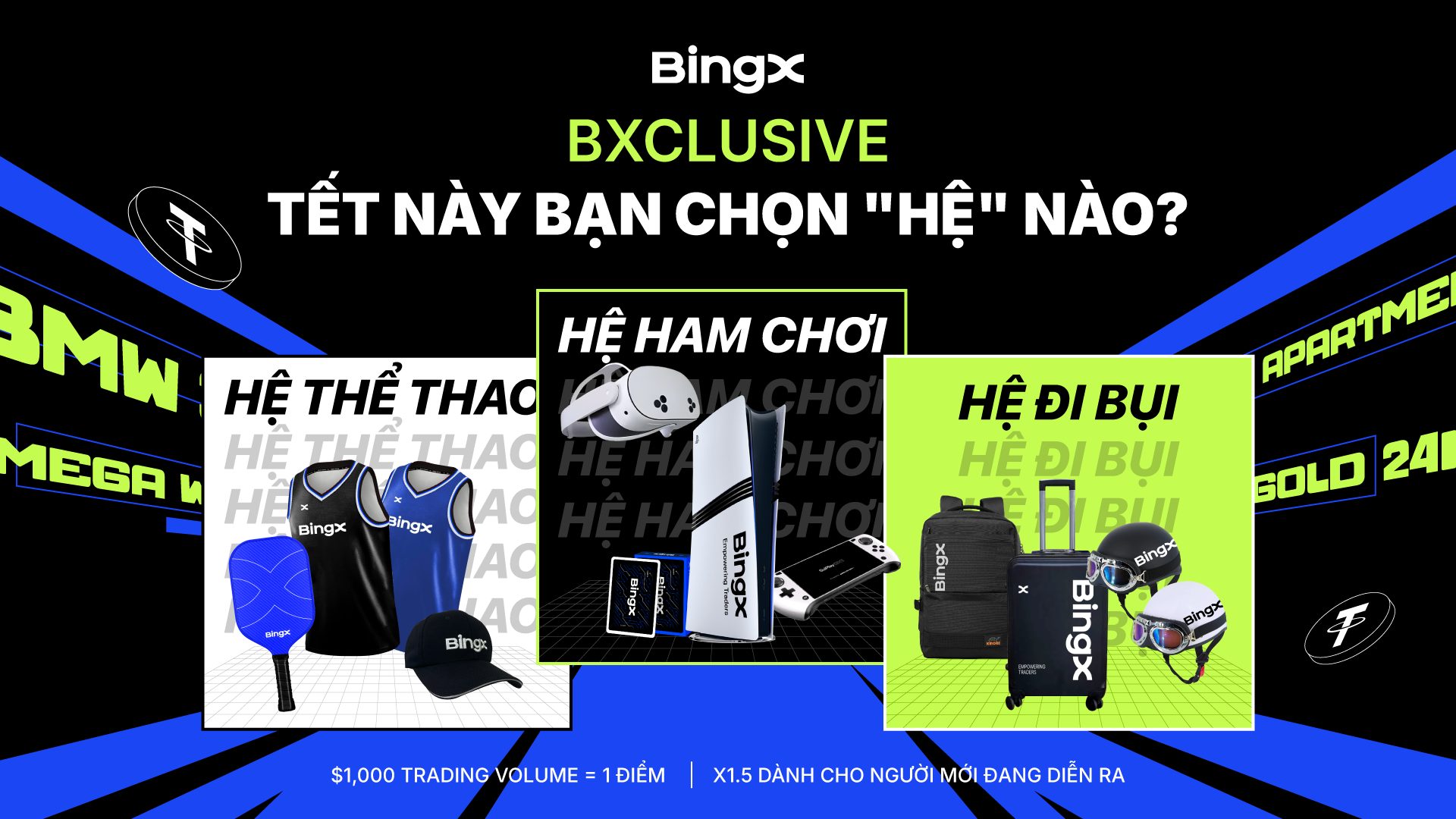 BXclusive - Tích điểm đổi quà