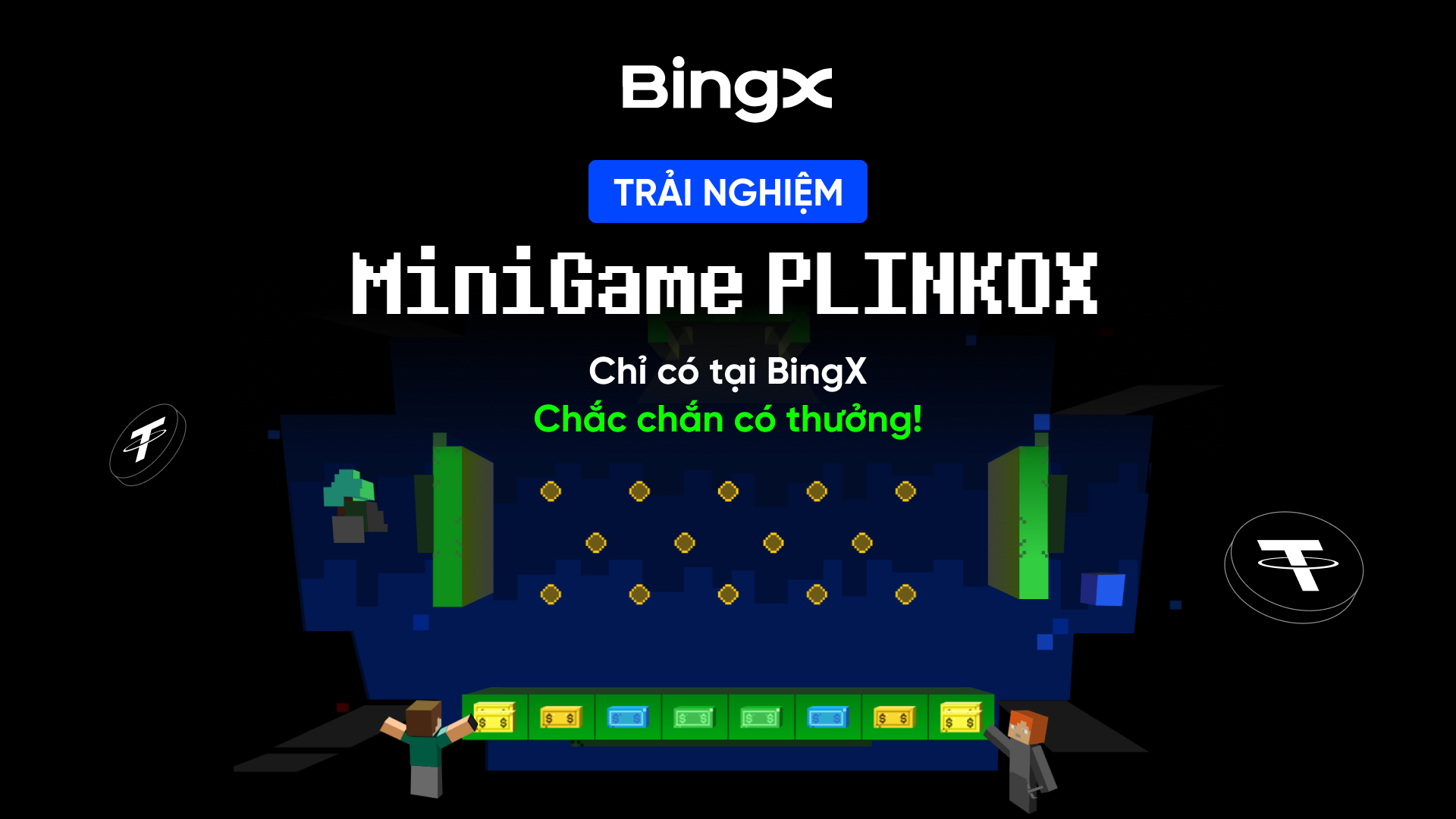 BXChampions của sàn BingX - Minigame PlinkoX