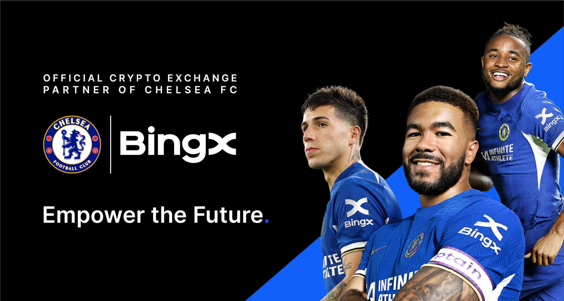 Sàn BingX - Đối tác tay áo đấu của Câu lạc bộ bóng đá Chelsea