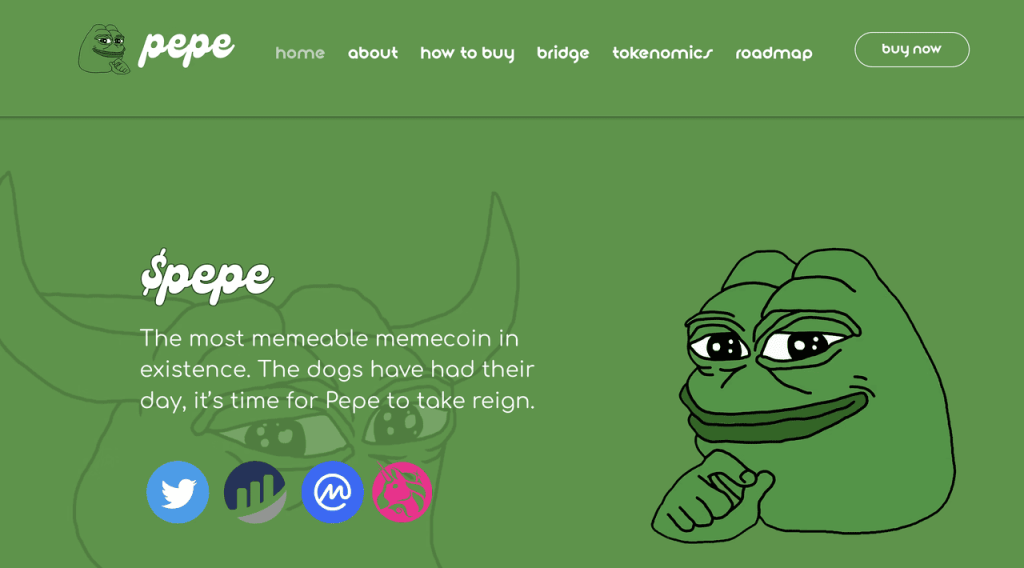 Pepe (PEPE) - Hiện tượng meme thuần túy