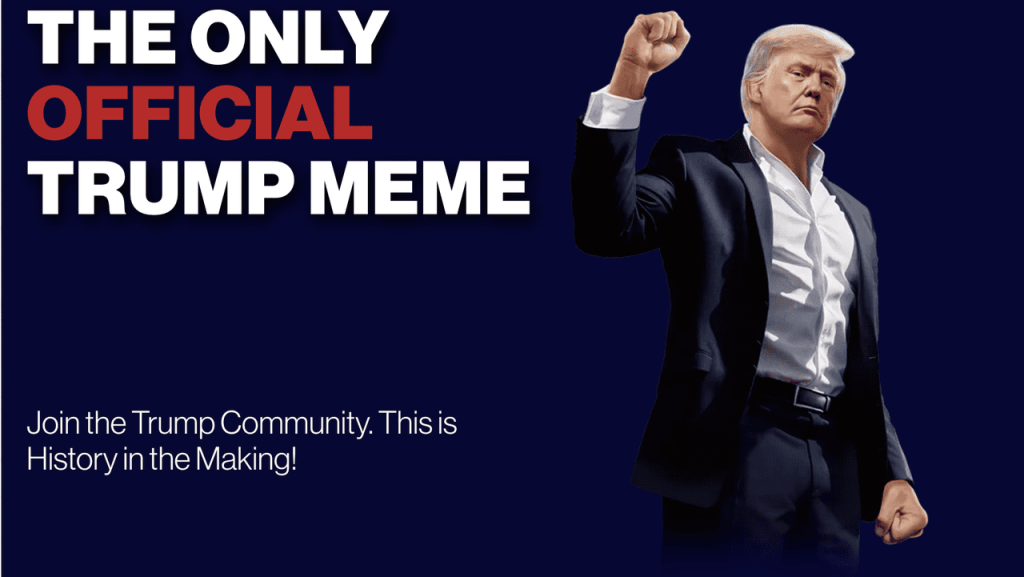 Official Trump (TRUMPSOL) - Memecoin chính trị đầu tiên