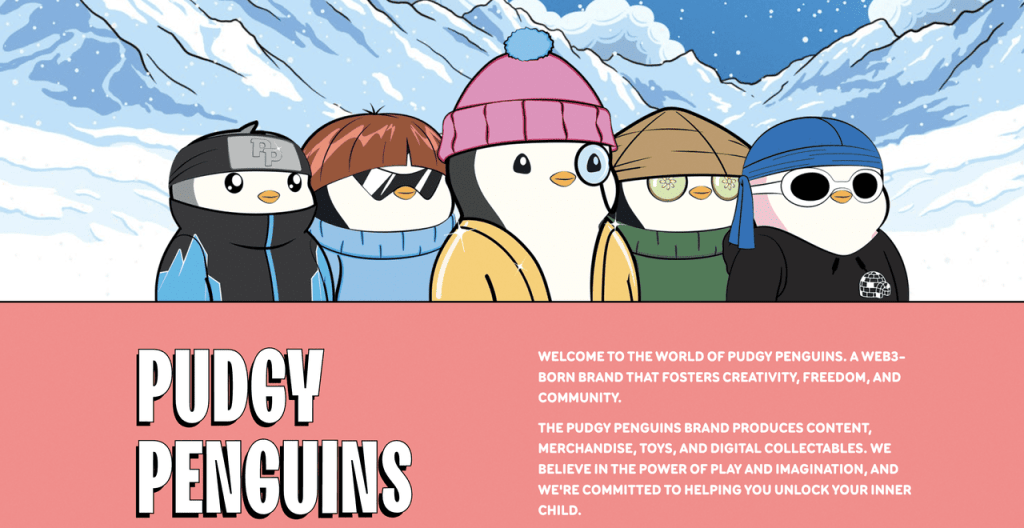 Pudgy Penguins (PENGU) - Meme coin NFT tỷ đô