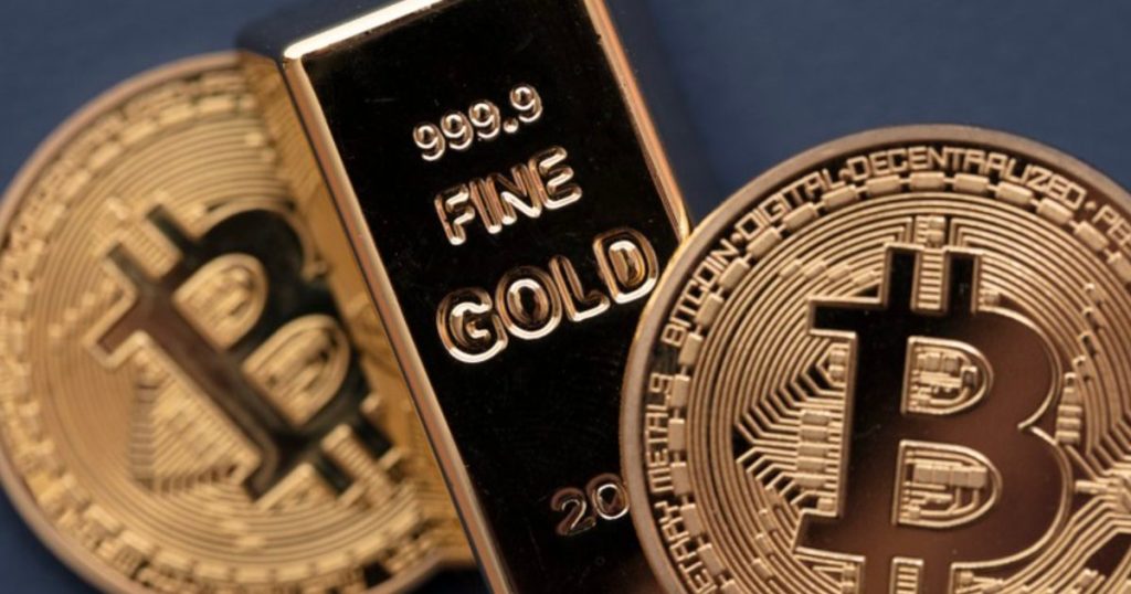 So sánh vàng và Bitcoin